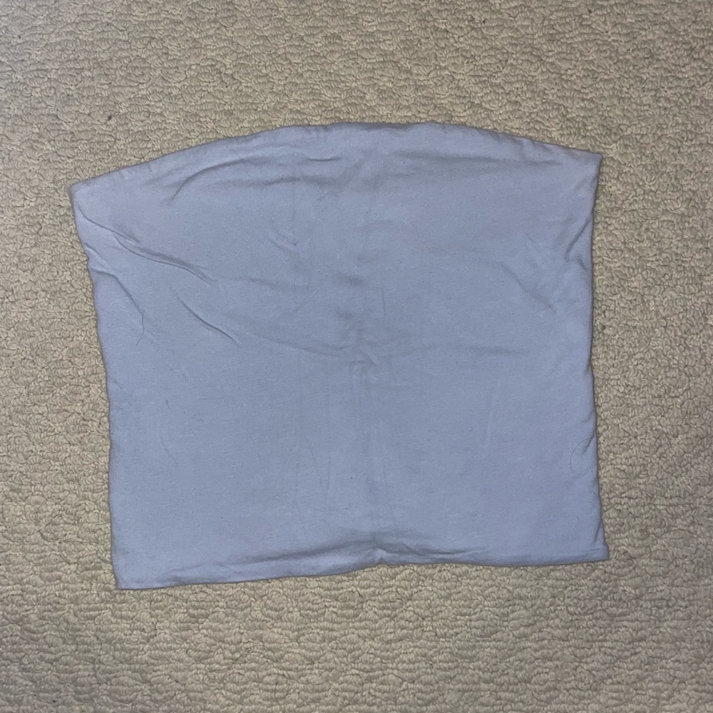 BRANDY MELVILLE JENNY TUBE TOP LIGHT BLUE